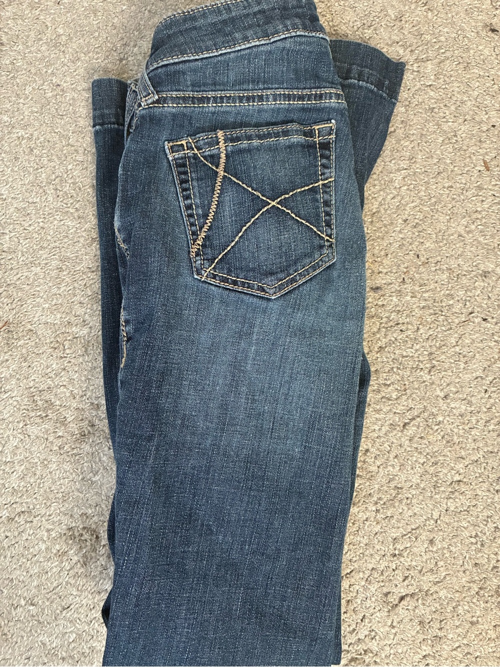 Ariat womens Slim trousers Jeans in Dark Blue Denim
